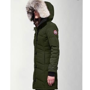 Canada Goose Lorette Parka Olive Green